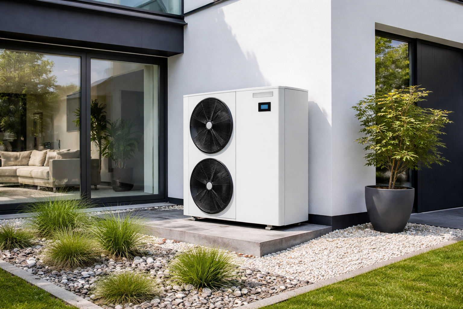Illustration: Wärmepumpen